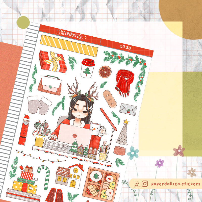 Busy| Joy to the Dolly World | Collection Stickers | c338