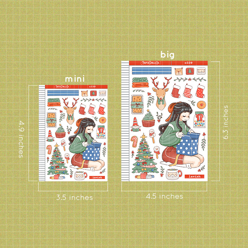 Lavish | Joy to the Dolly World | Collection Stickers | c339
