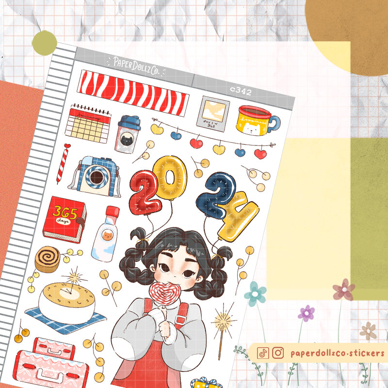 Promising | Year of the Rising Dragon | Collection Stickers | C342