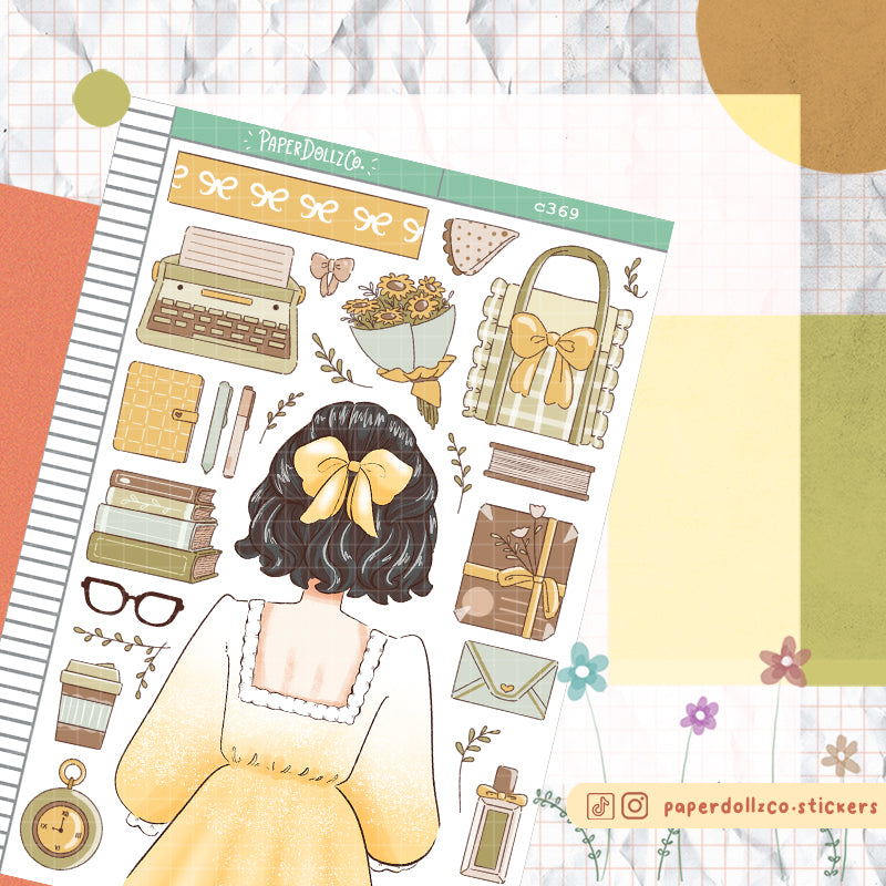 Library | Crowning Glory | Collection Stickers | C369