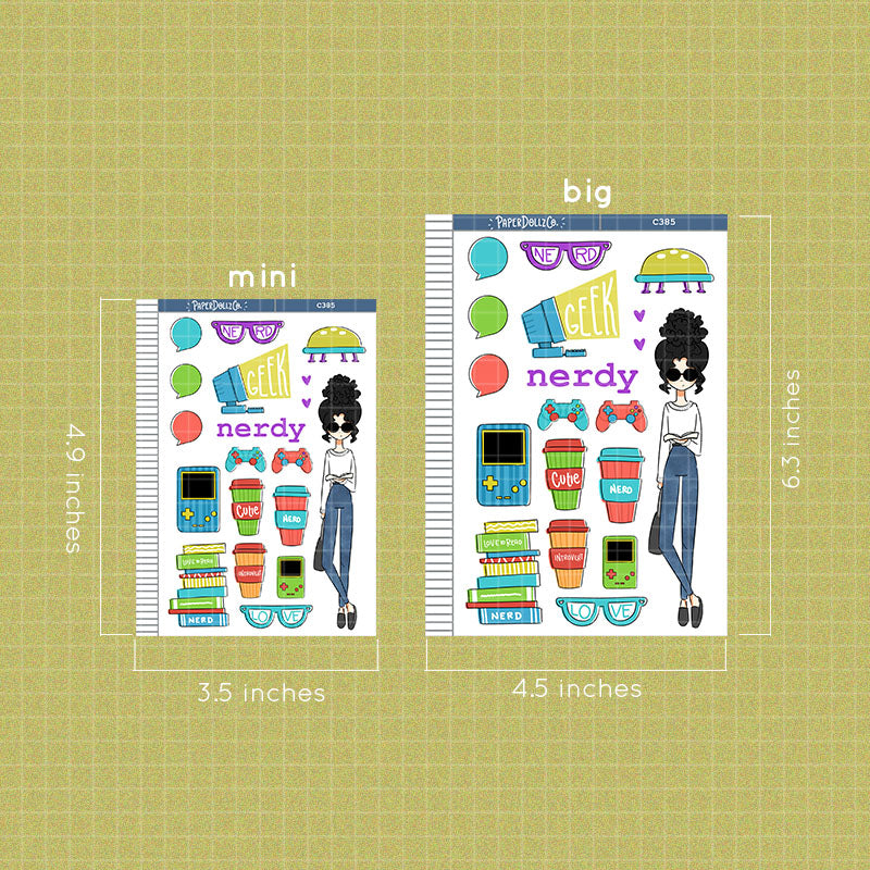 Nerdy Collections Sticker | C385