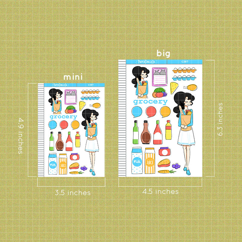 Grocery Collections Sticker | C387