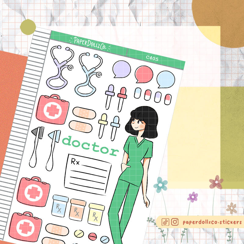 Doctor Collections Sticker | C405