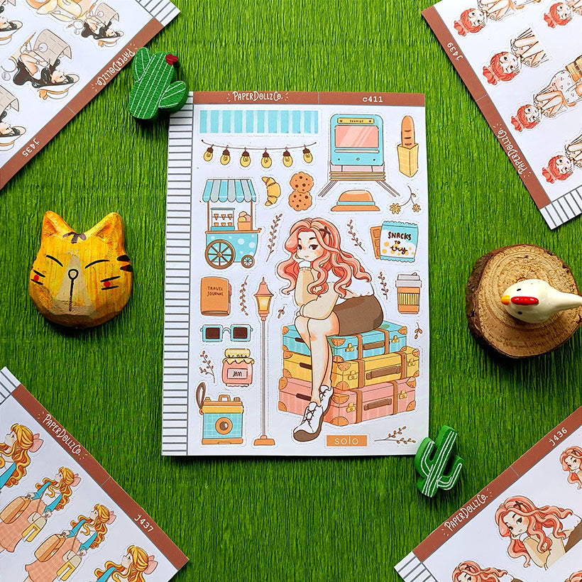 Solo | Wanderlust | Collection Stickers | C411
