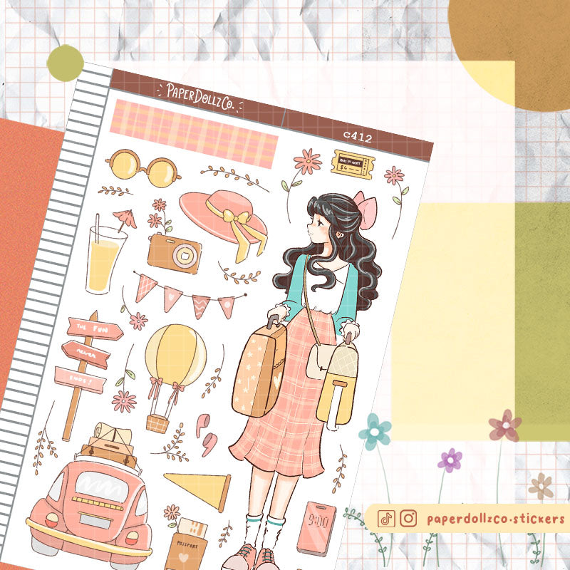 Adventure | Wanderlust | Collection Stickers | C412