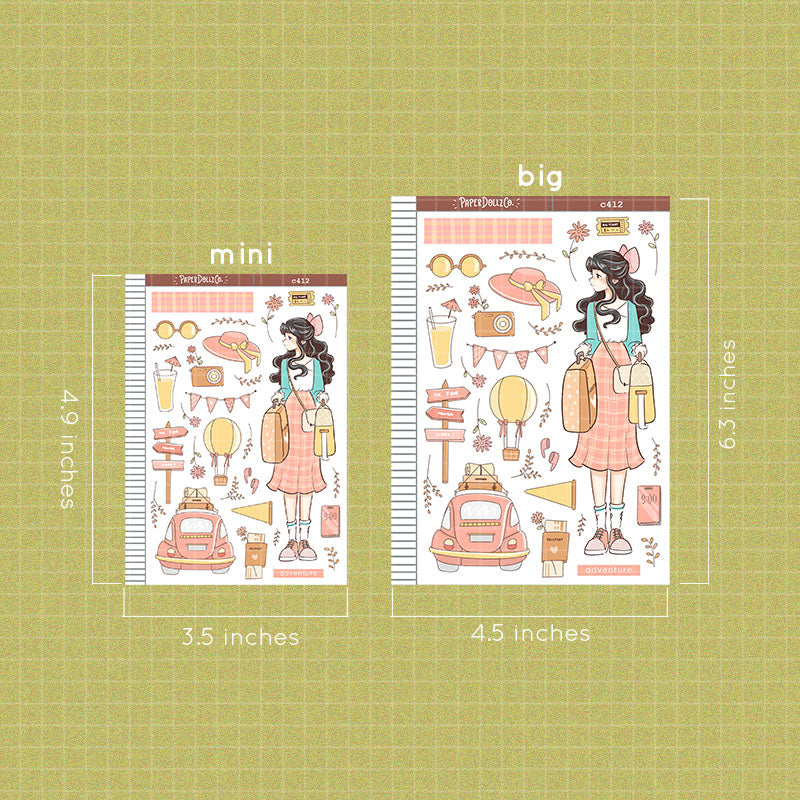 Adventure | Wanderlust | Collection Stickers | C412