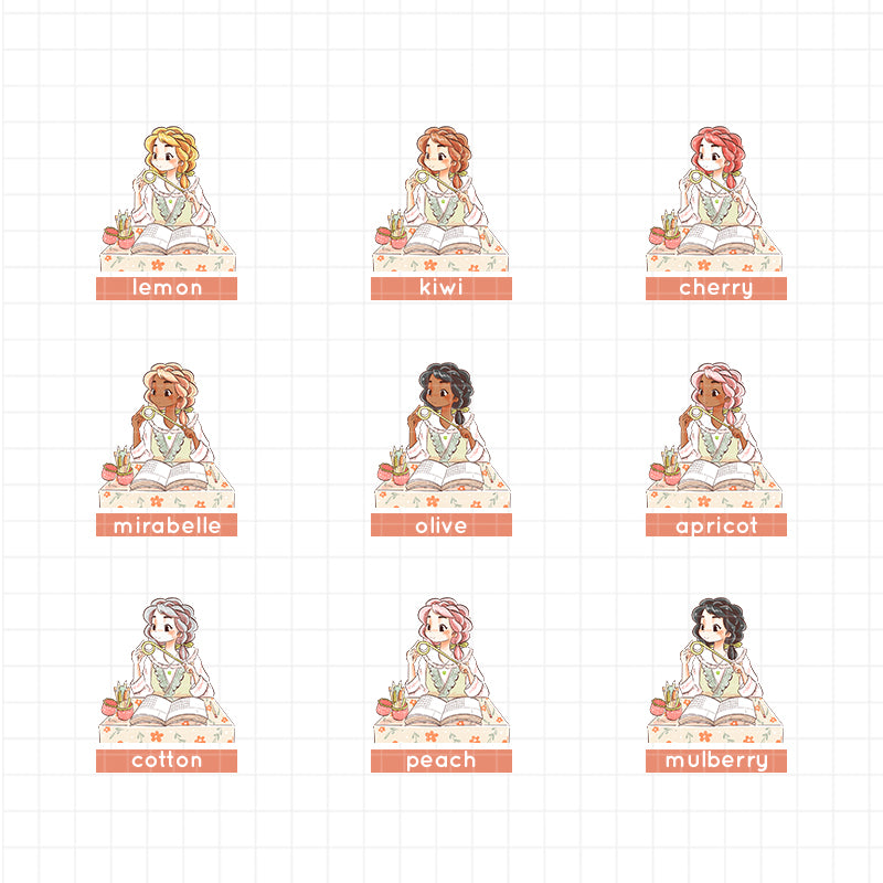 Love Yourself PaperDollzCo Planner Sticker Book | CB047