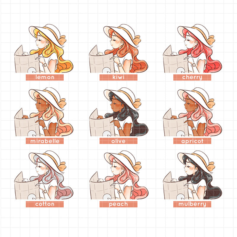 Roadtrip | Wanderlust | Collection Stickers | C410