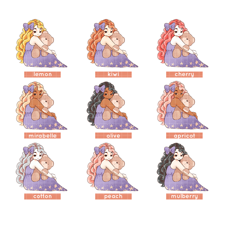 Morada | Midnight Dreamcatcher | Just Dolls Stickers | J458