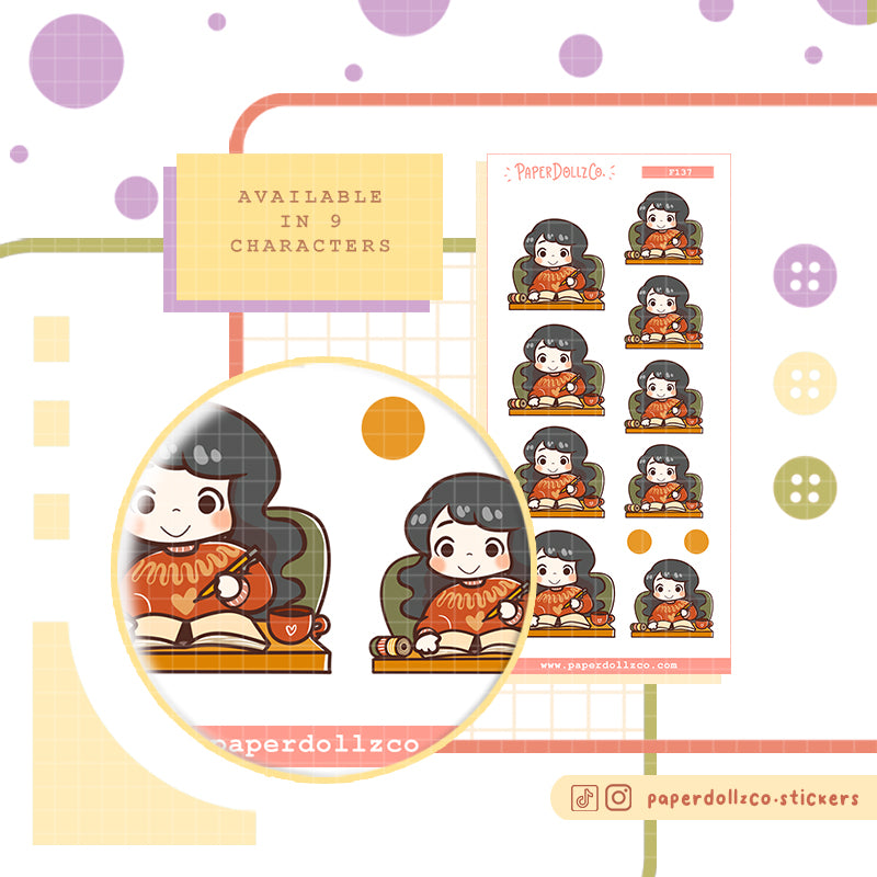 Autumn Planning | Activity Stickers | f137