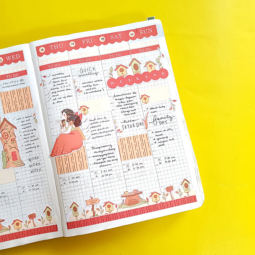 Magical | Fairy Tales | Hobonichi Cousin Weekly Kit - hcwk081