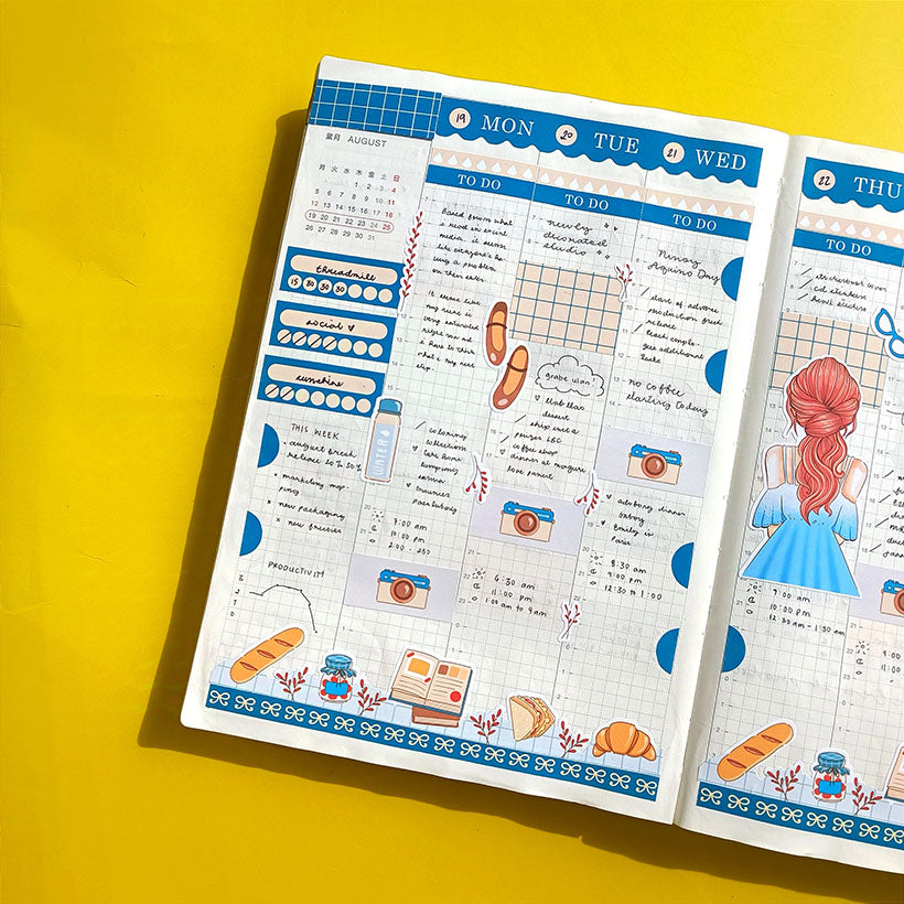 Picnic | Crowning Glory | Hobonichi Cousin Weekly Kit - hcwk092