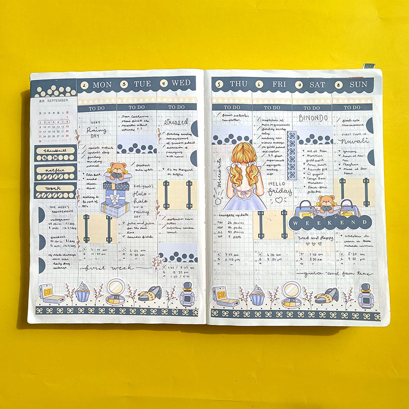 Shopping | Crowning Glory | Hobonichi Cousin Weekly Kit - hcwk094