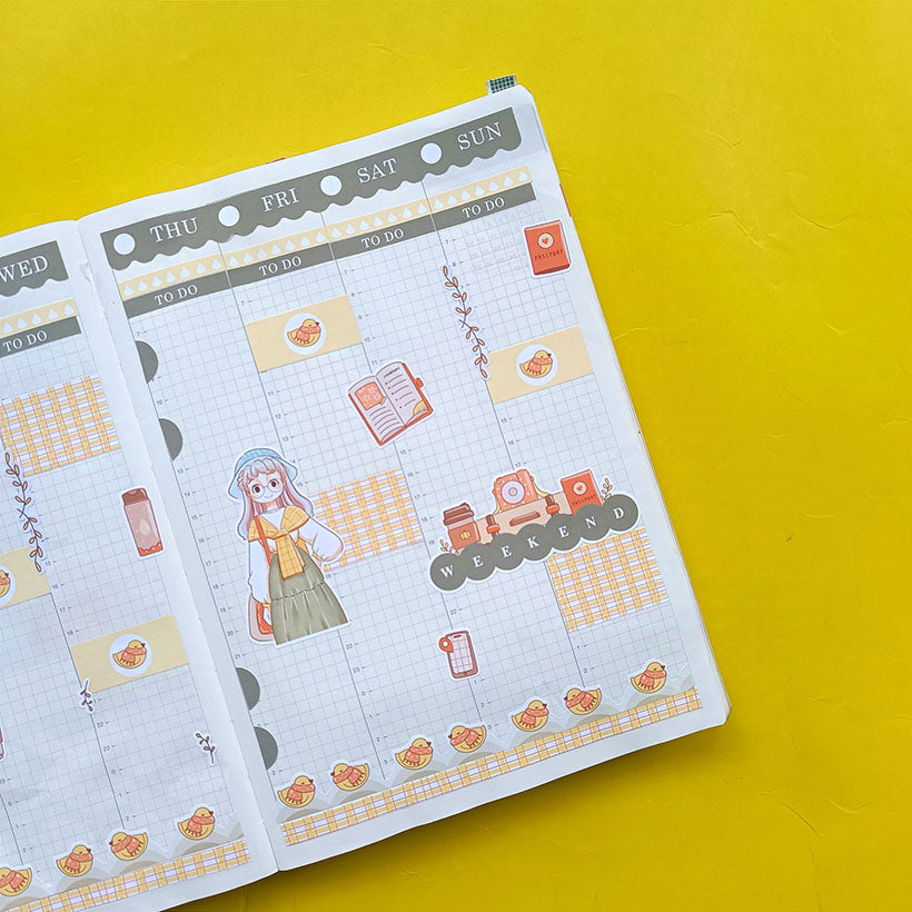 Travel Fabulous Fall Hobonichi Cousin Weekly Kit - hcwk100