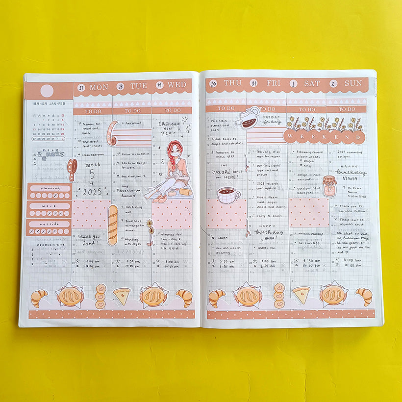Picnic | Planner Girl | Hobonichi Cousin Weekly Kit - hcwk122