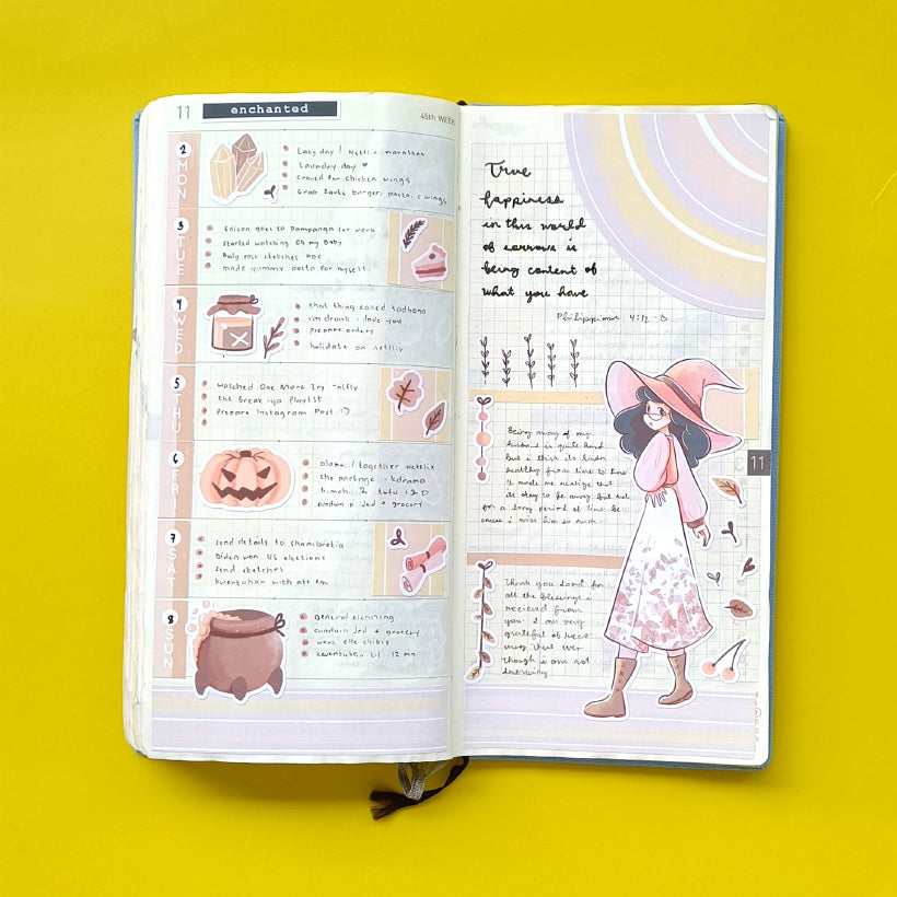 Enchanted | Sorceress | Halloween Collections Sticker | C177