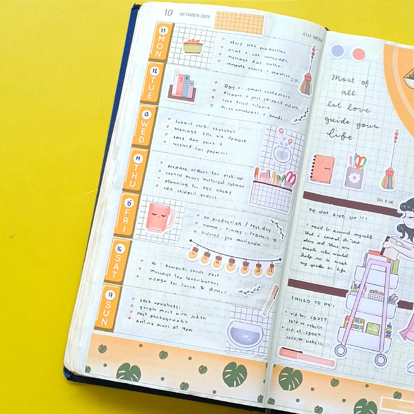 Organizer | Craft Library | Collections Stickers | C234