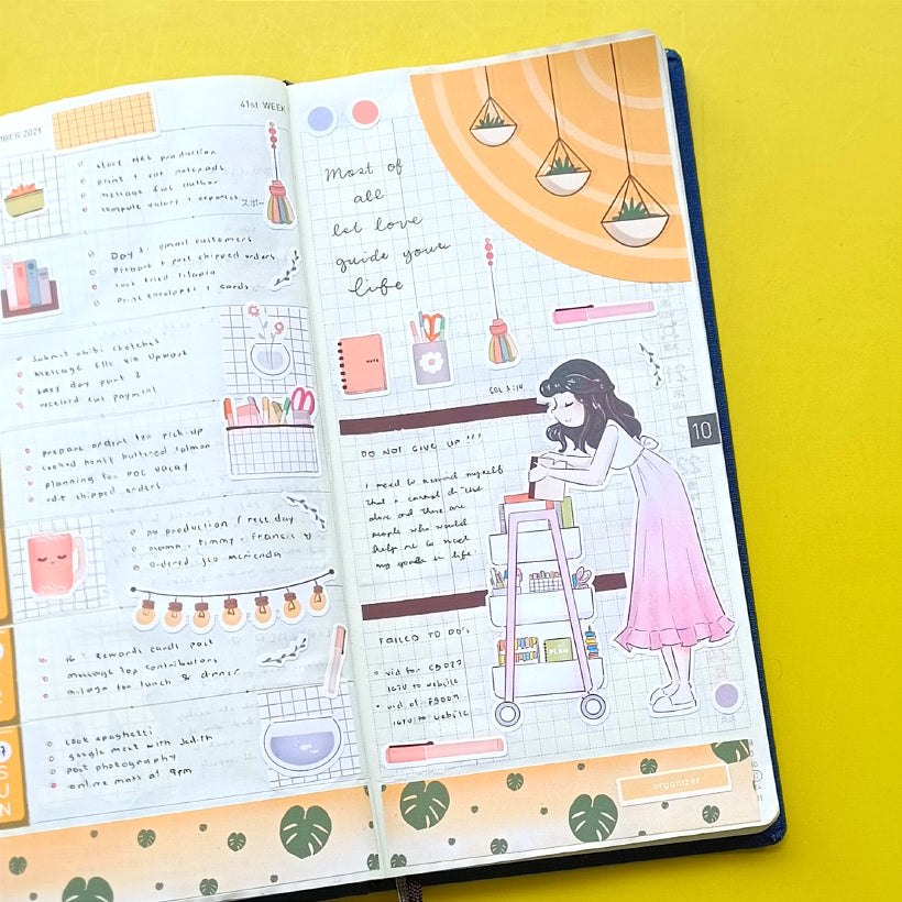 Organizer | Craft Library | Collections Stickers | C234