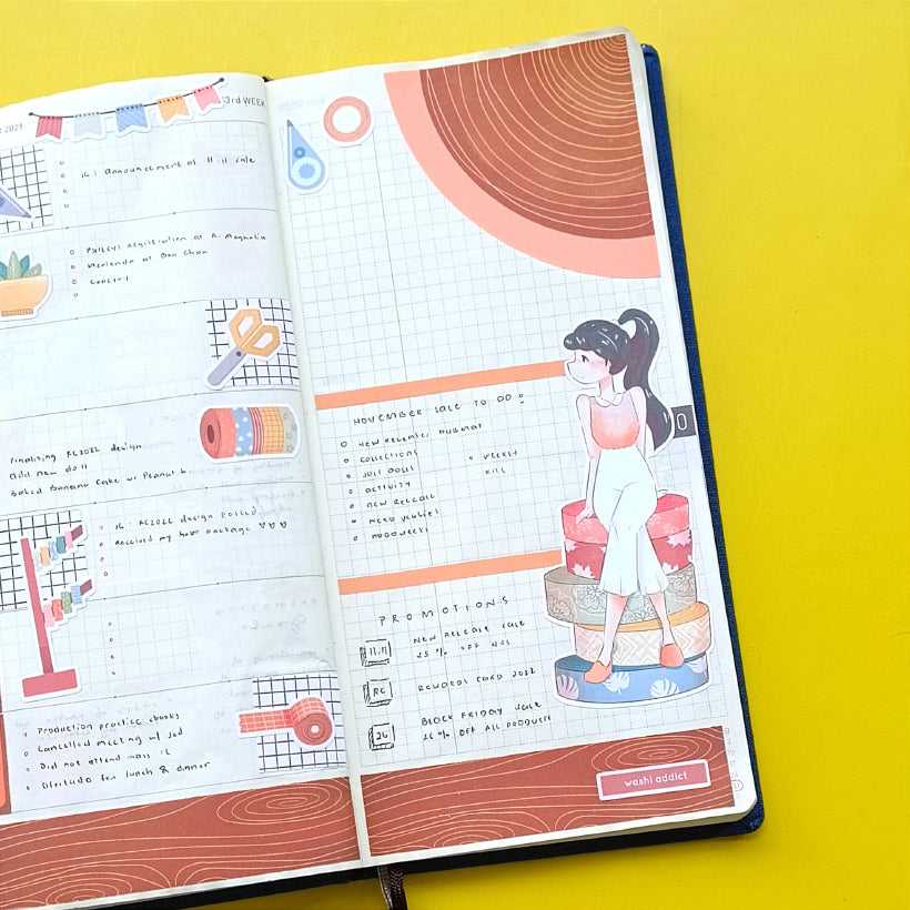 Washi Addict | Craft Library | Collections Stickers | C236