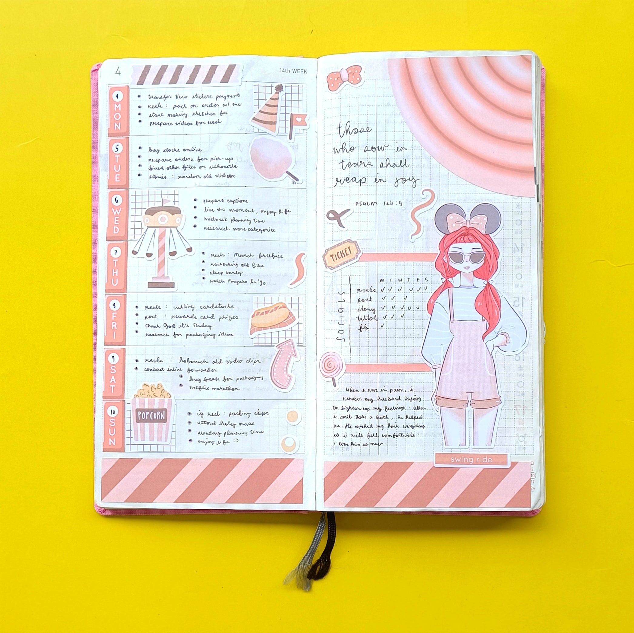 Swing Ride | My Fair Ladies | Collection Stickers | C249