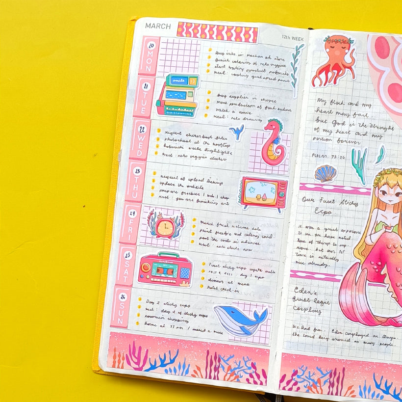 Retro | The Modern Mermaids | Collections Stickers | C302