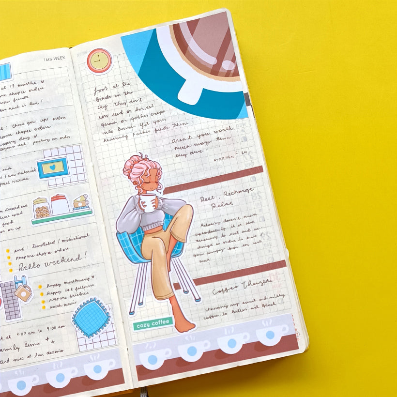 Cozy Coffee | Home Buddy | Collections Stickers | C307