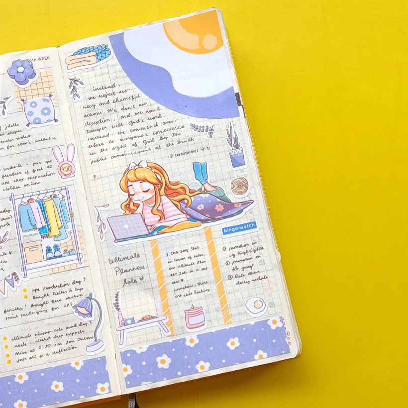 Binge-watch | Home Buddy | Collections Stickers | C309