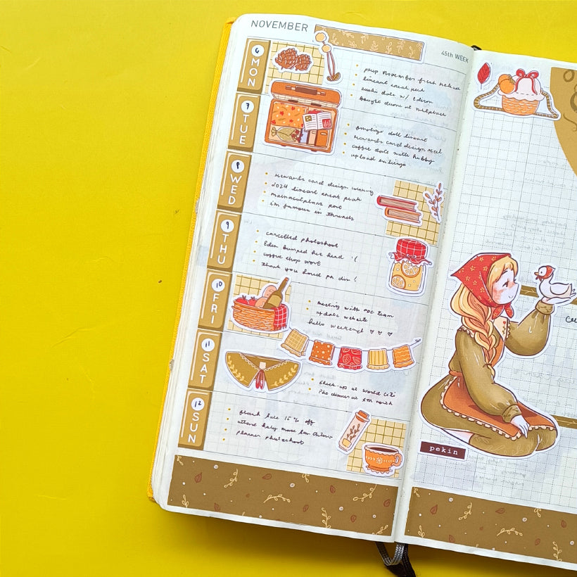 Pekin | Birds of Autumn | Collections Stickers | C322