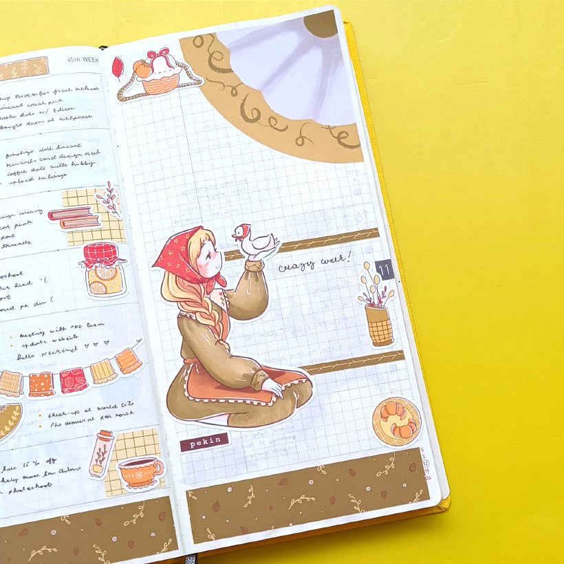 Pekin | Birds of Autumn | Collections Stickers | C322