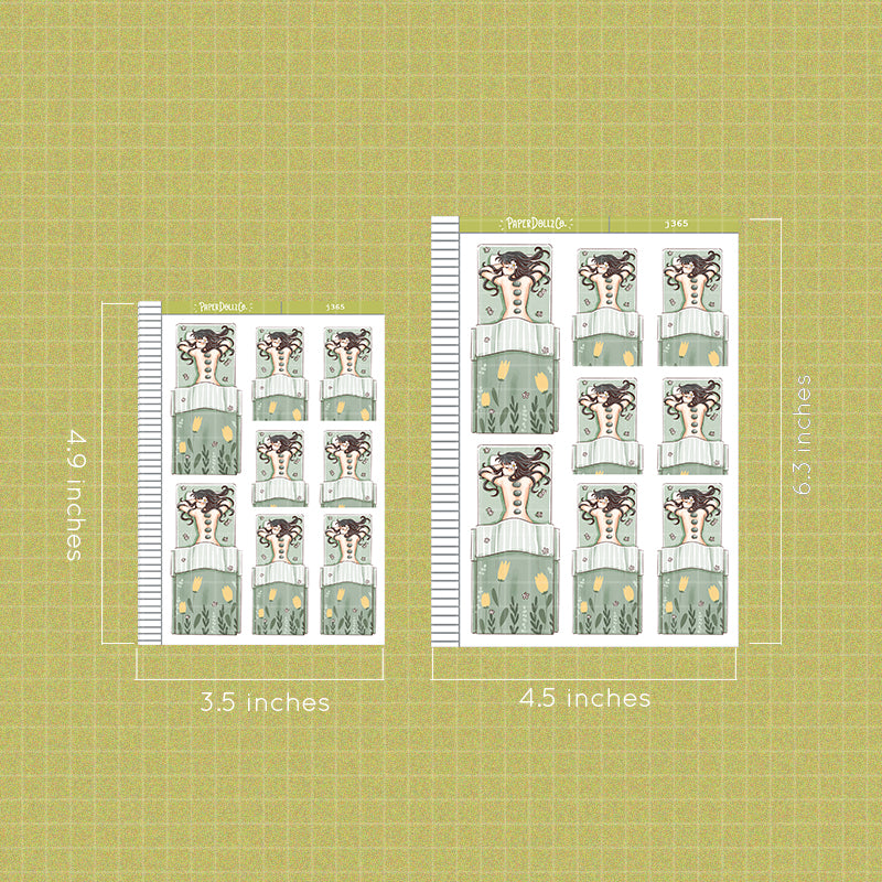 Massage Love Yourself Paperdollzco Planner Stickers | J365