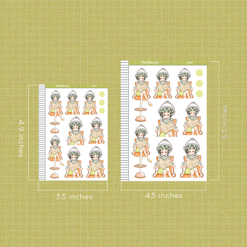 Salon Love Yourself Paperdollzco Planner Stickers | J369