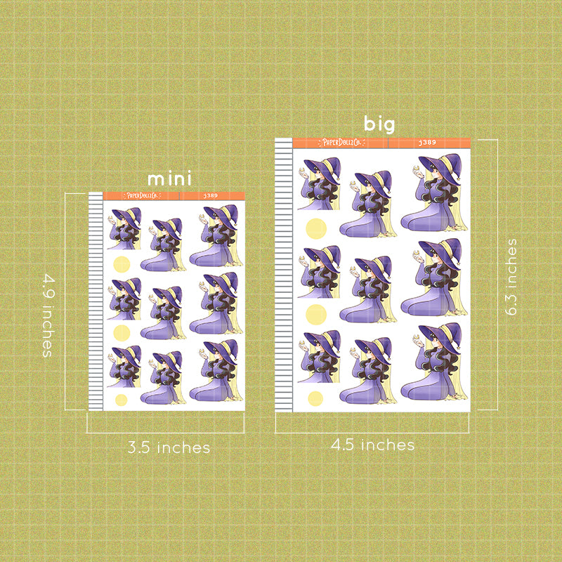 Crystal Enchanted Paperdollzco Planner Stickers | J389