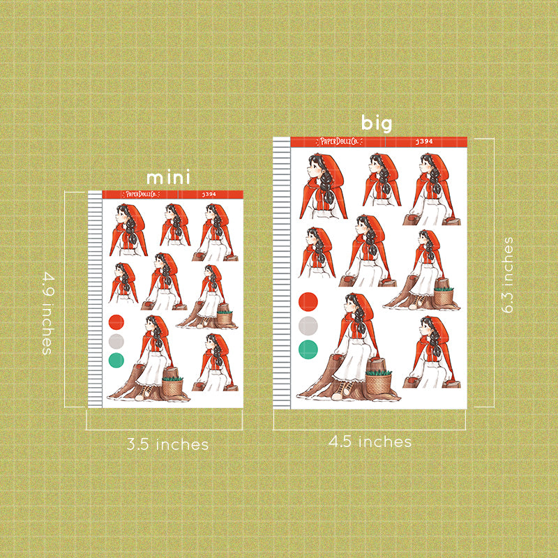 Blissful Holiday Just Dolls Stickers | j394