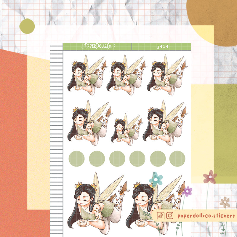 Enchanting Fairy Tales Just Dolls Stickers | J414