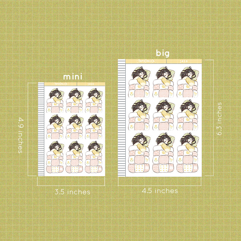 Cozy Sweet Dreams Just Dolls Stickers | J416