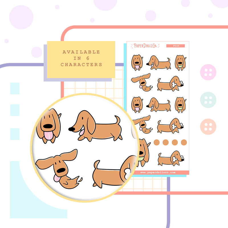 Dog | Activity Stickers | f046