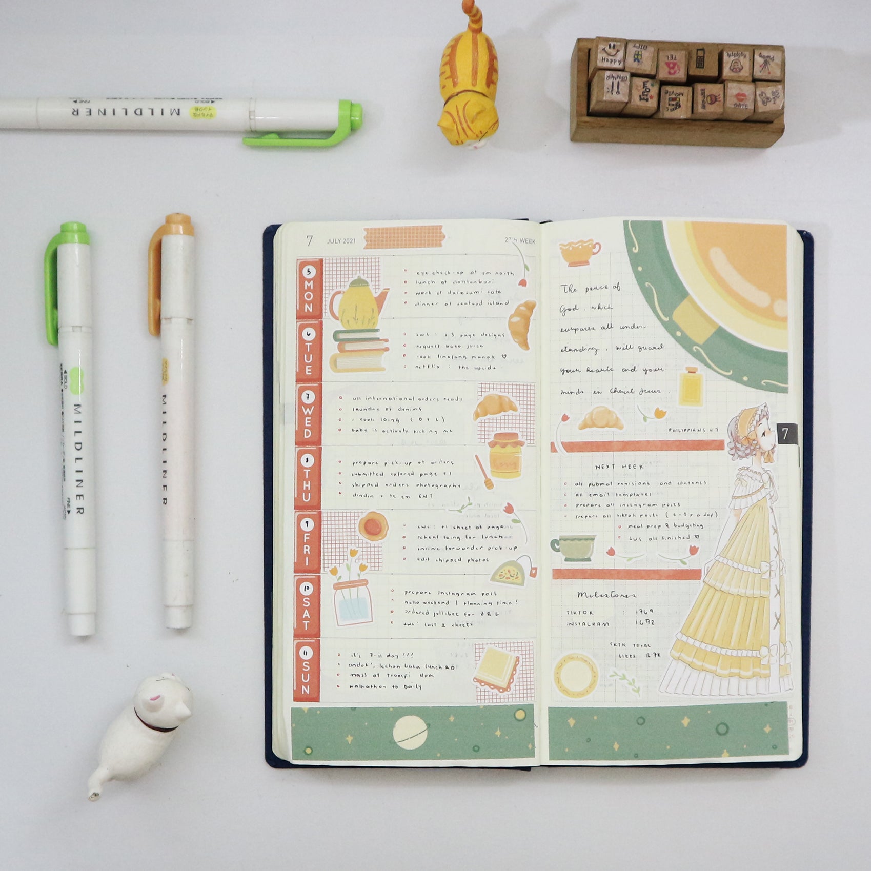 Chamomile | Tea Party | Collections Stickers | C211
