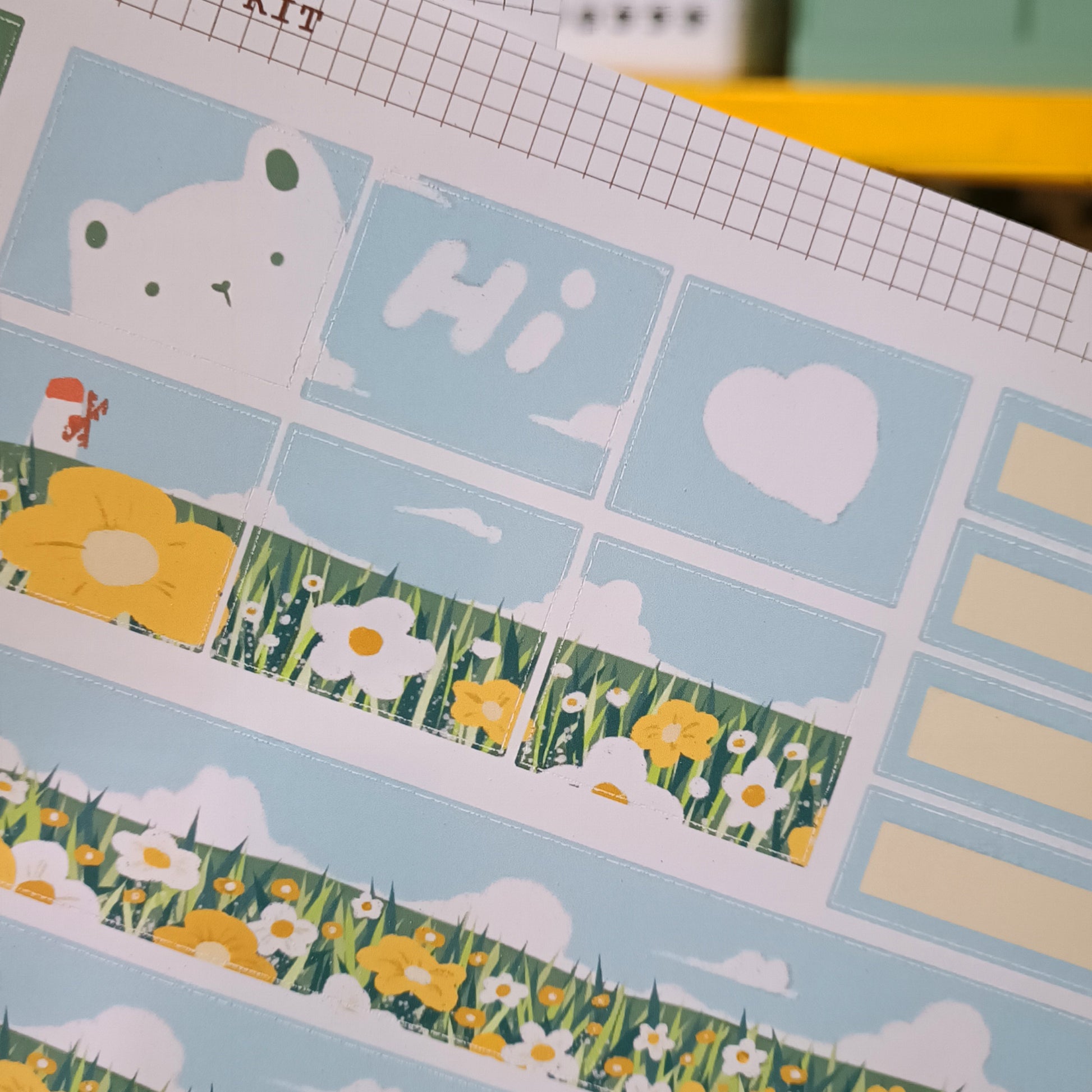 Love is in the Air Hobonichi Monthly Kit Sticker - HCM002 | HWM002