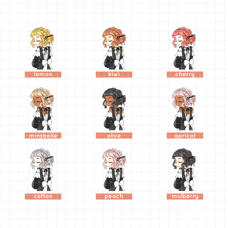 Gothicness PaperDollzCo Planner Sticker Book | CB041