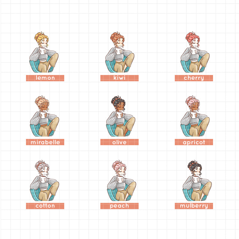 Home Buddy PaperDollzCo Planner Sticker Book | CB046
