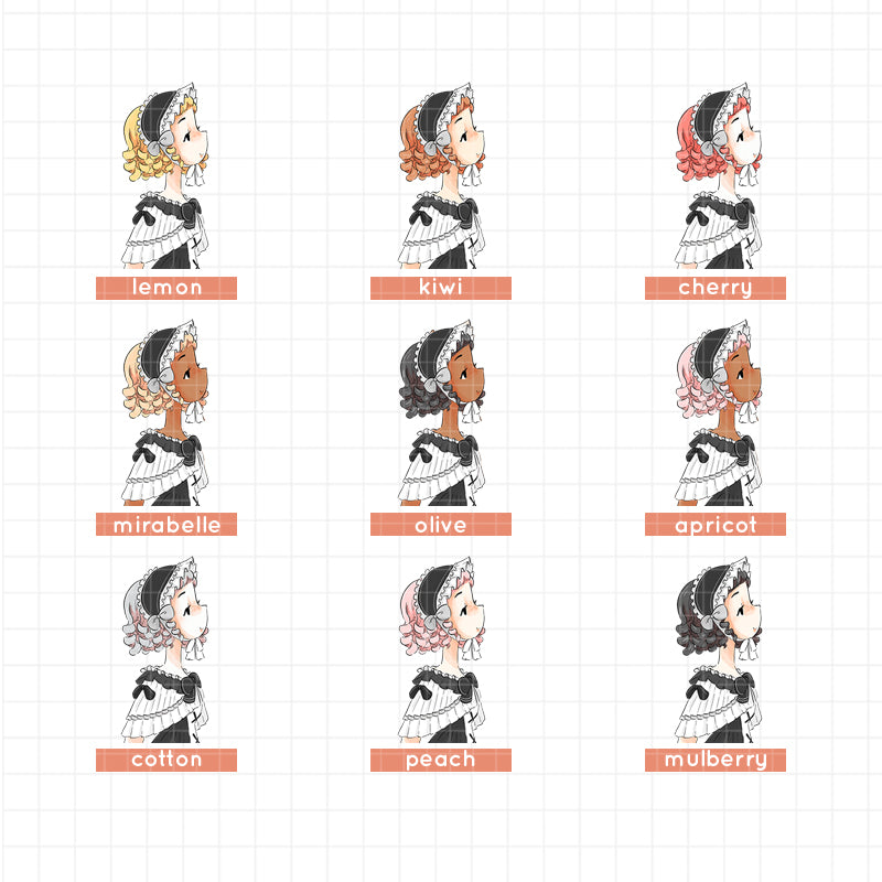 Gothicness PaperDollzCo Planner Sticker Book | CB041