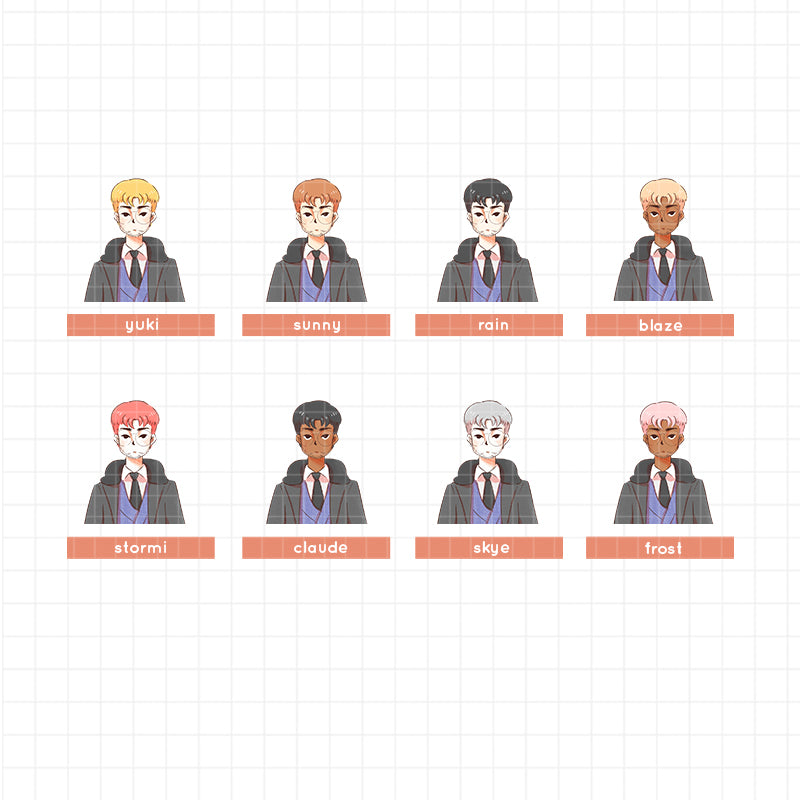 Workaholic PaperDollzCo Planner Sticker Book | CB026