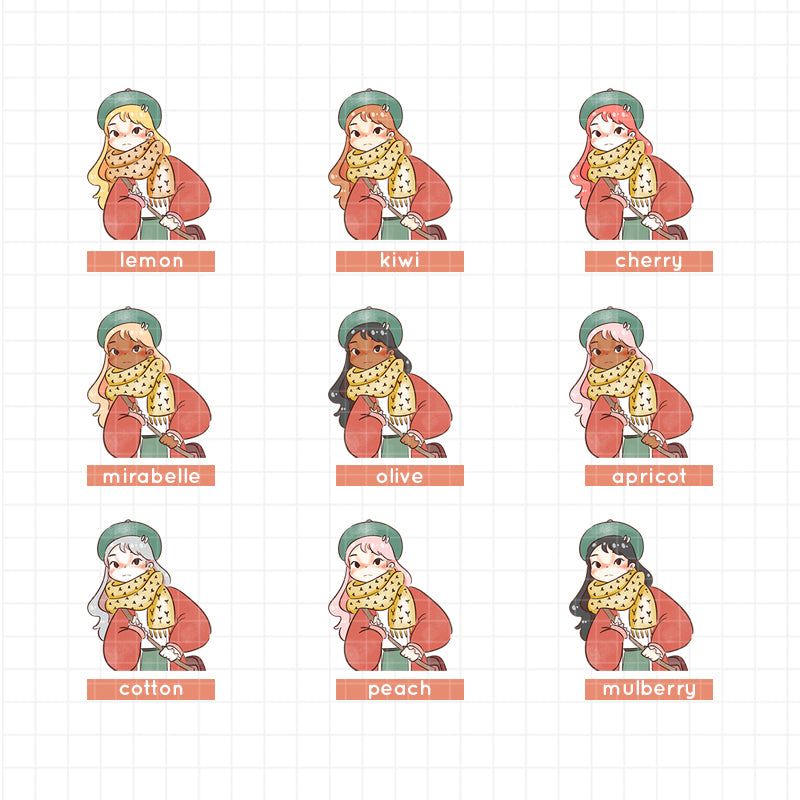 Clingy Girl | Story of Us | Collections Stickers | C292