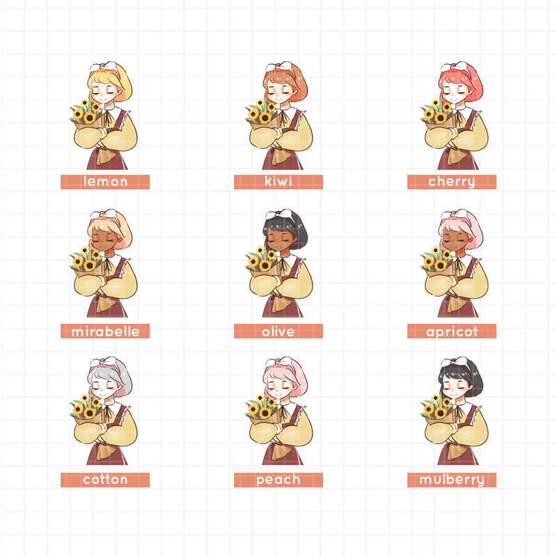 Lovely Girl | Story of Us | Collections Stickers | C294