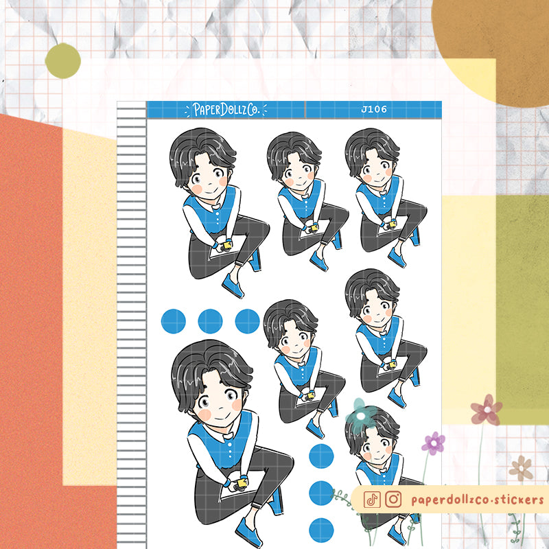 PaperDollzCo Picnic Planner Sticker | J106