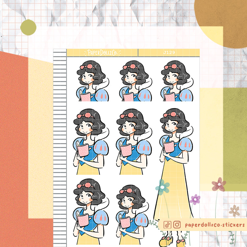 Fairest of them All | Just Dolls Stickers | J129