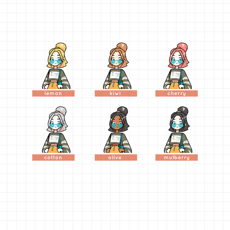 90's Technology | Back When 90's | Just Dolls Stickers | J154