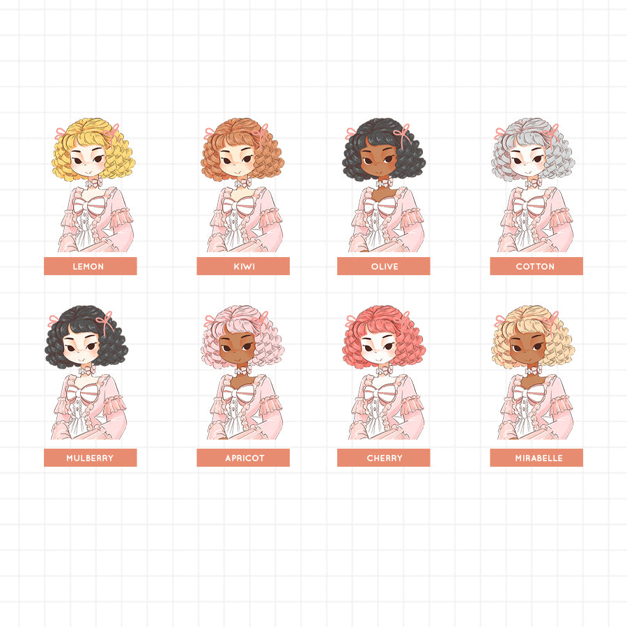 Tea Party PaperDollzCo Planner Sticker Book | CB022