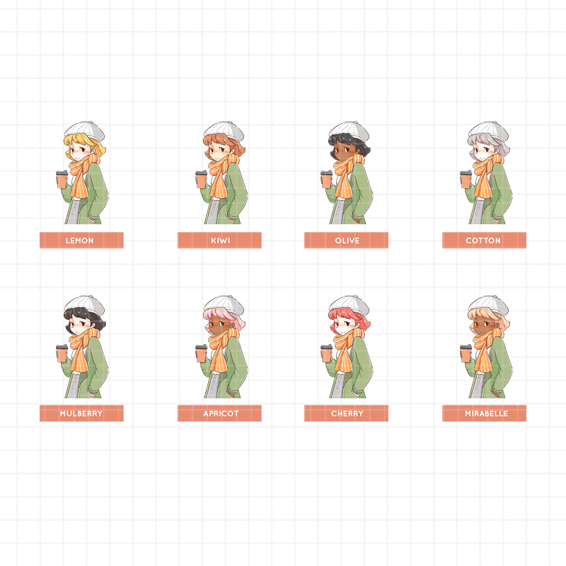 Buttercup | Snow Puffy | Collections Stickers | C222