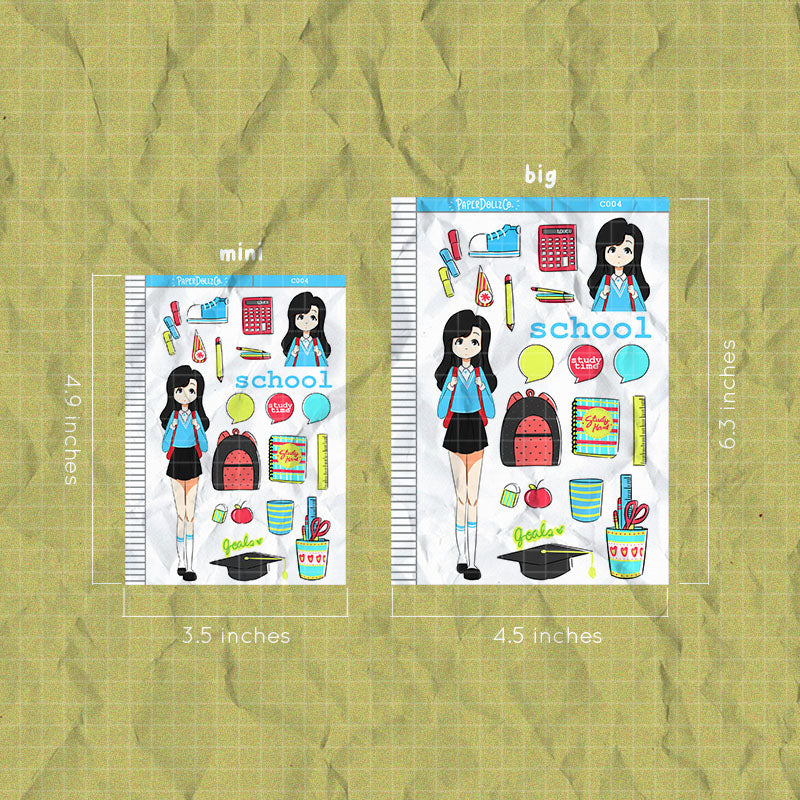 School | Collection Sticker | C004